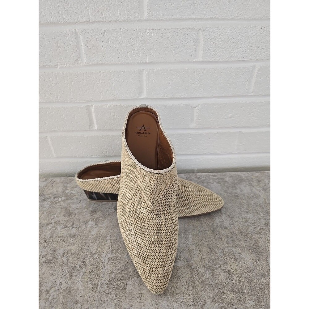 Aquatalia Sand Fife Mule Women Size 9.5